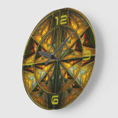 Moderne kunst grote klok (Hoek)
