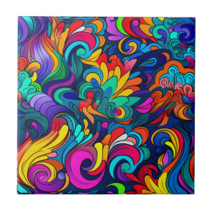 Moderne Kunst Keramische Tegels Tegeltje