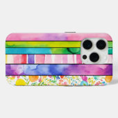 Moderne Kunst Kleurrijke Kinder Levendige Waterver Case-Mate iPhone Case (Achterkant (horizontaal))