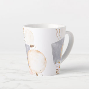 Moderne kunst Latte Mok