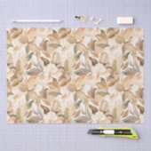 Moderne kunst Magnolias Floral Tissuepapier (Craft)