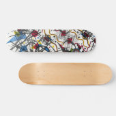 Moderne kunst op wielen - Kandinsky Style Skateboard (Horizontaal)