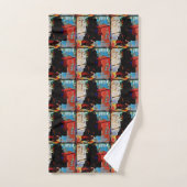 Moderne Kunst Pelgrim Handdoek (Handdoek)