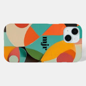 Moderne kunst uit het midden van de eeuw, diverse Case-Mate iPhone case (Achterkant (horizontaal))