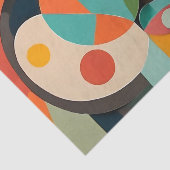 Moderne kunst uit het midden van de eeuw, diverse  tissuepapier (Detail)