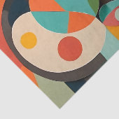 Moderne kunst uit het midden van de eeuw, diverse  tissuepapier (Detail)