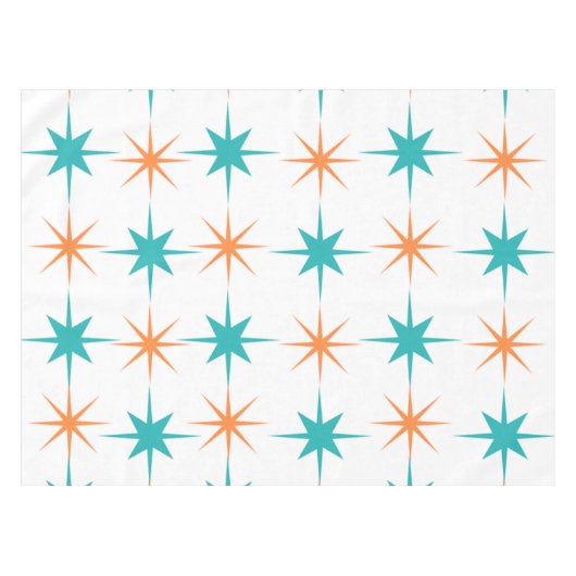 Moderne kunst uit het midden van de eeuw: ontwerp  tafelkleed (Voorkant (Horizontaal))