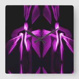 Moderne kunst vierkante klok