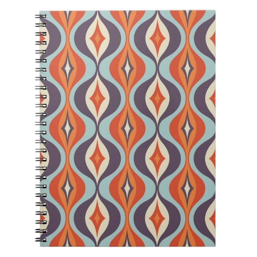Moderne kunstachtergrond uit de midden-eeuw. Abstr Notitieboek (Voorkant)
