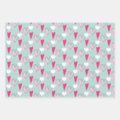 Moderne kunsten, gemengd patroonpapier inpakpapier vel (Voorkant 2)