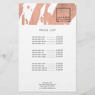 Moderne Kunstenaar Abstractieve Nabootsing Roze Go Flyer