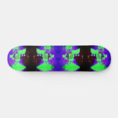 Moderne kunstfles skateboard (Horizontaal)