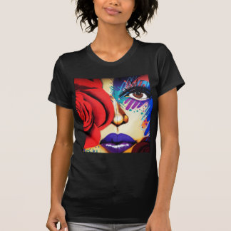 Moderne kunstkleding t-shirt