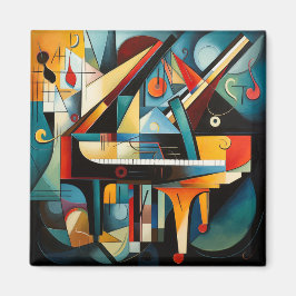 Moderne kunstmagneet van piano magneet