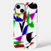Moderne kunsttextuur Case-Mate iPhone case (Achterkant)