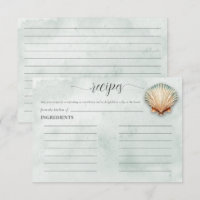 Moderne Kust Zeeschelp Aqua Bruidsfeest Recept