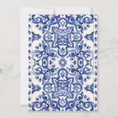 Moderne La Dolce vita Lemon faire-part de mariage (Dos)