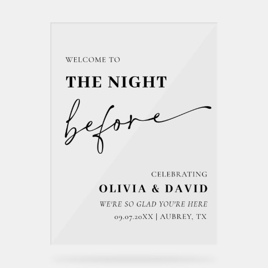 Moderne La Nuit Avant Le Dîner De Répétition Signa (Recto)