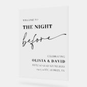 Moderne La Nuit Avant Le Dîner De Répétition Signa (Angle)