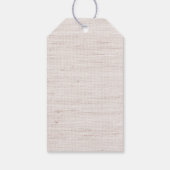 Moderne Labels van een filewoud met voorbehouden z Cadeaulabel (Achterkant)