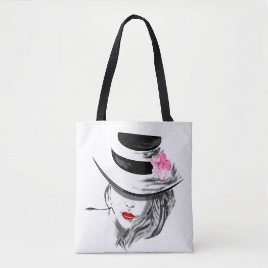 Moderne Lady Canvas tas (Voorkant)