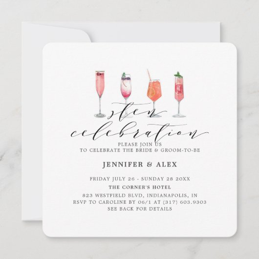 Moderne laksteengrijze zenkracht kaart (Voorkant)