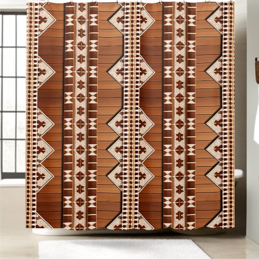 Moderne land douche gordijn stijl 2