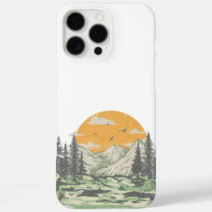 Moderne landelijke bergbossen iPhone 16 pro max hoesje
