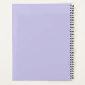 Moderne Lavande Violet Personnalisé (Dos)