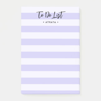 Moderne lavendel gestreept, om post-it notities te post-it® notes