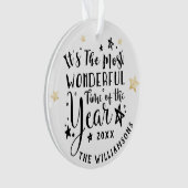 Moderne le plus merveilleux temps de l'année photo (devant)