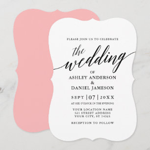 Moderne legante kalligrafie Ruwroze Rug Kaart