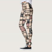 Moderne Leggings van het Kunstvisnet (Links)