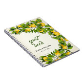 Moderne Lemonvruchten | Weddenschap Notitieboek (Rechterzijde)