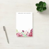 Moderne lentbloemen post-it® notes (Kantoor)