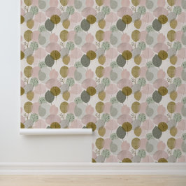 Moderne lente botanisch behang