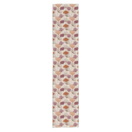 Moderne lente botanische bloem tafel runner korte tafelloper