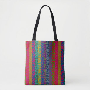 Moderne leopard Skin Pattern #23 Draagtas