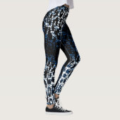 Moderne leopard Skin Pattern #34 Leggings (Rechts)