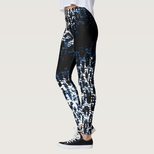 Moderne leopard Skin Pattern #34 Leggings (Links)