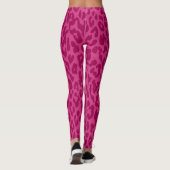 Moderne leopard Skin Pattern #39 Leggings (Achterkant)