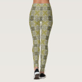 Moderne leopard Skin Pattern #4 Leggings (Achterkant)