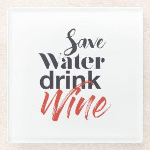 Moderne, leuke, creatieve, grappige Drink met spar Glazen Onderzetter