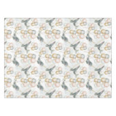 Moderne Leuke Pastel Whimsical Whale Balloon Party Tafelkleed (Voorkant (Horizontaal))