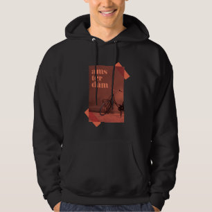 Moderne, levendige grafische vormgeving-Amsterdam Hoodie