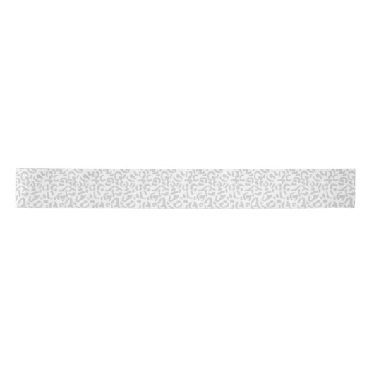 Moderne lichte grijze luipaard — Dierafdrukken Lint (Voorkant)