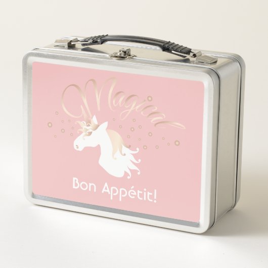 Moderne lichte Roos roze witte sinicorn (Voorkant)