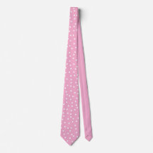 moderne lichte roze witte polka stippen bruidegom