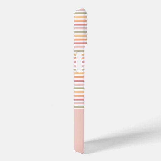 Moderne lichte strepen Case-Mate iPhone case (Achterkant / Rechts)