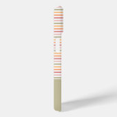 Moderne lichte strepen Case-Mate iPhone case (Achterkant / Rechts)